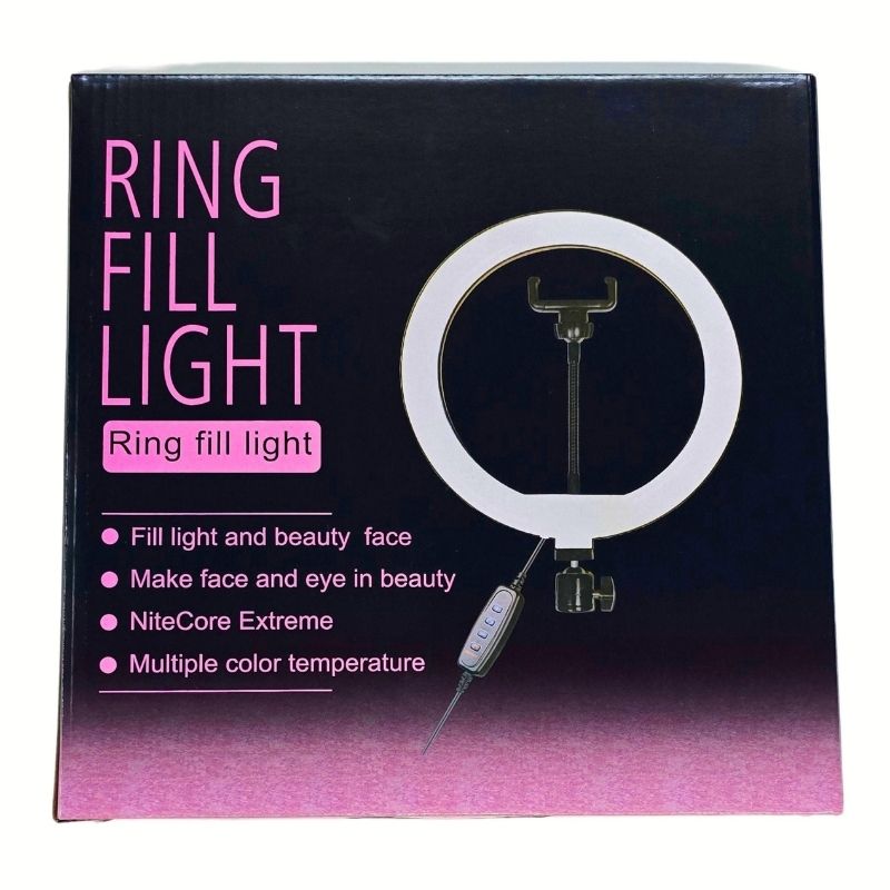 10-Inch LED Ring Light Kit for Video Making & Photography | Adjustable Brightness & Color Temperature
