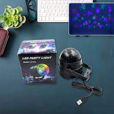 LED Disco Party Lights Crystal Magic Ball 3W RGB