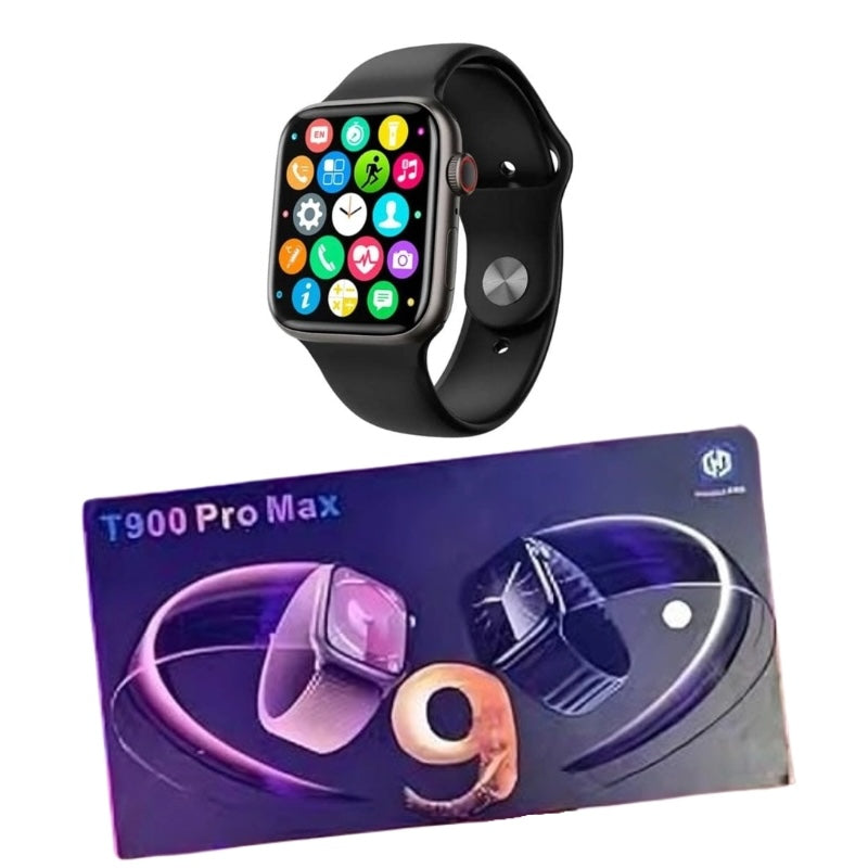 T900 Pro Max Watch Series 9 Smart Watch | 2.09″ IPS HD Big Screen | Bluetooth Calling & Health Monitoring